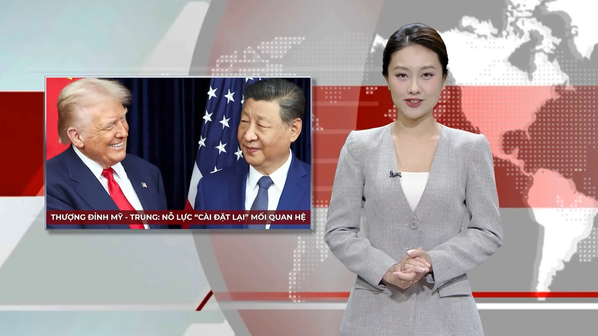 Thượng đỉnh Mỹ - Trung: Nỗ lực 'cài đặt lại' mối quan hệ | Nhìn ra thế giới | 30/10/2025